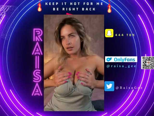 Fotos Raisa1gee Help me to reach my goal Lick my nipples @remain tok remain.Tip my favorite ones 10251402001111